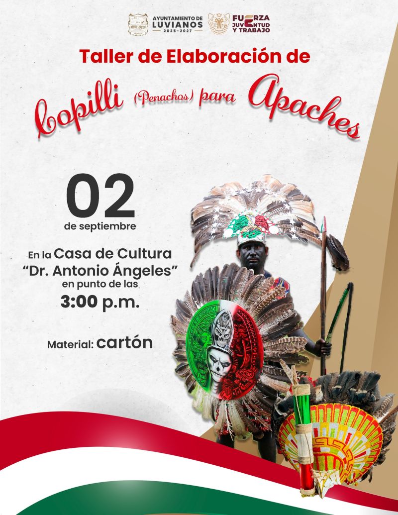 invitación a todas las niñas y niños que deseen aprender a elaborar un Copilli