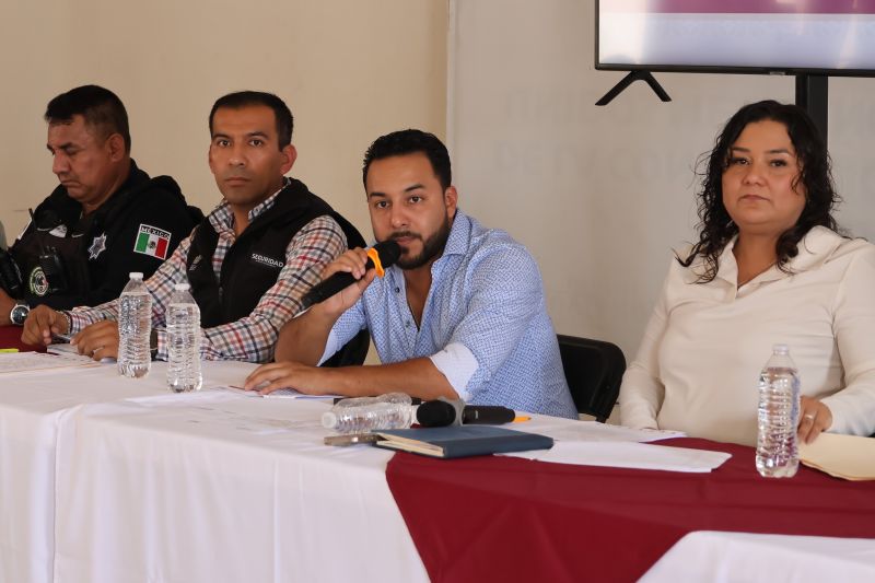 Novena Sesión del Consejo Municipal de Seguridad Pública del municipio de Luvianos