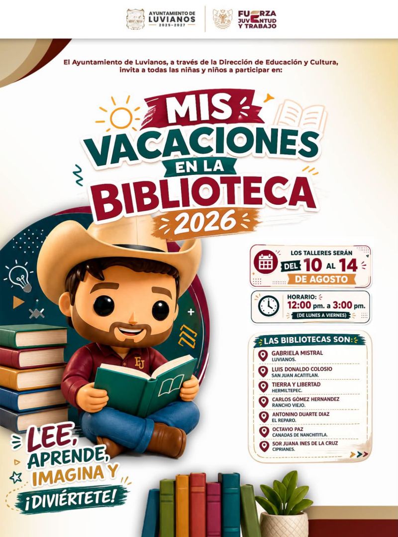 “Mis Vacaciones en la Biblioteca 2026”